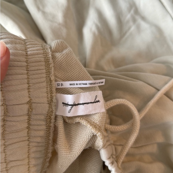 Out From Under Cream Joggers - Picture 2 of 5